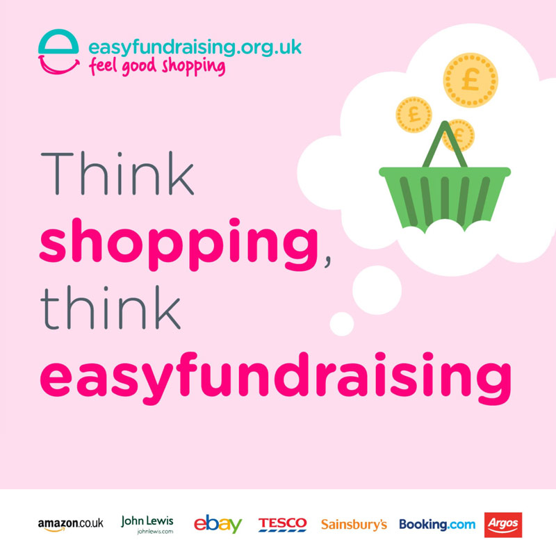 Think shopping, think easyfundraising
